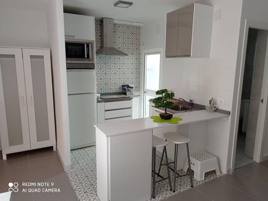 Malaga Beach, Pedregalejo Apt.4/6 2 Hab. Ngoại thất bức ảnh